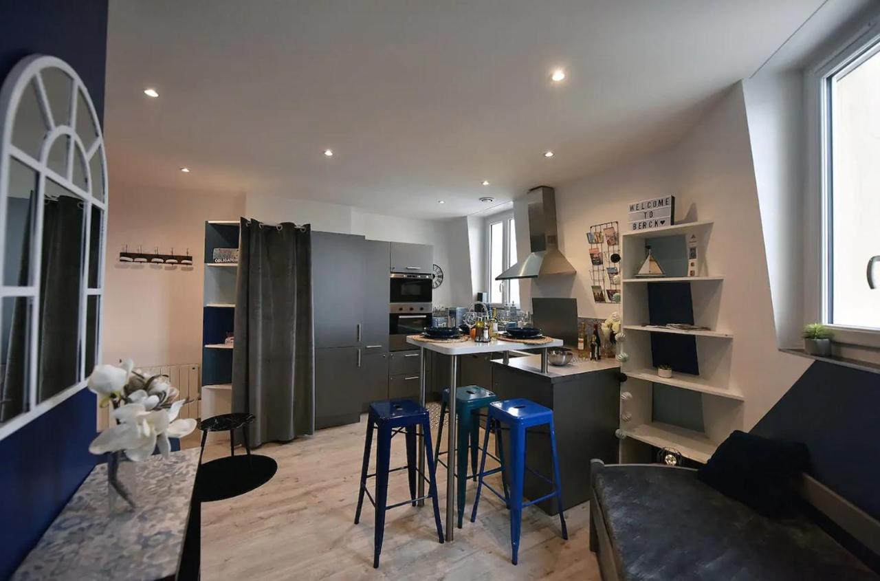 Studio L'Echappee Bleue - 250M De La Plage Berck 외부 사진