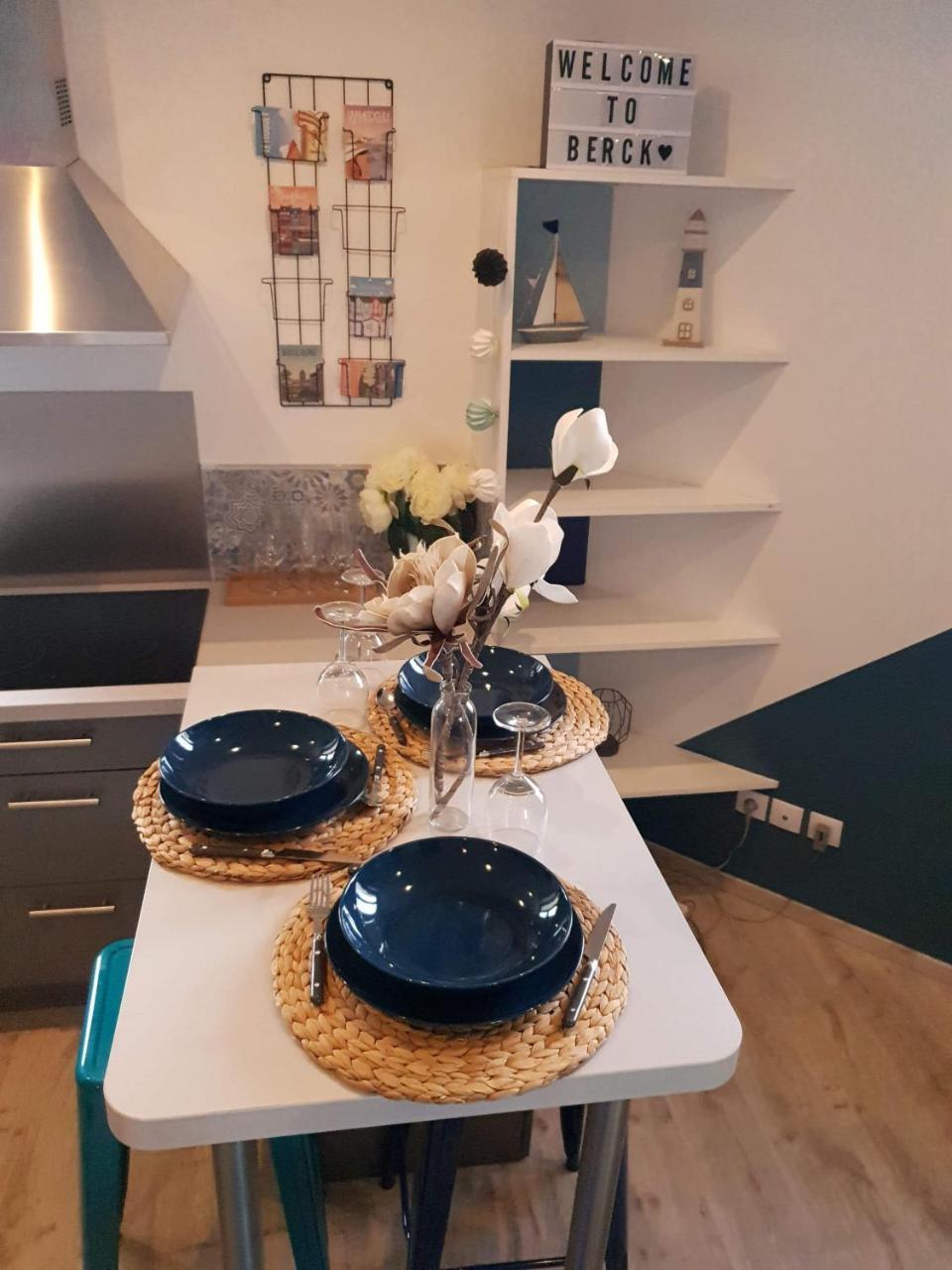 Studio L'Echappee Bleue - 250M De La Plage Berck 외부 사진